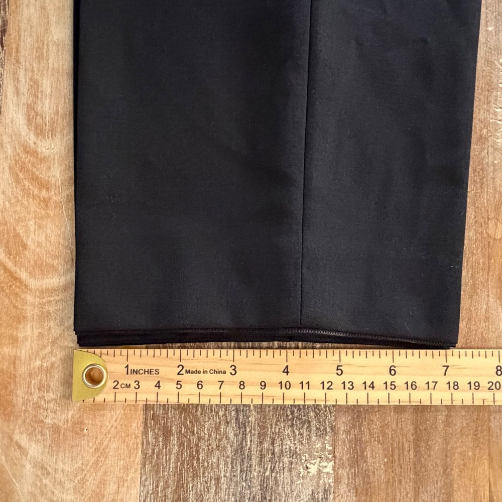 Hugo Boss H-Genius-MM-224 Black Slim Fit Virgin Wool Dress Pants Mens 34R IT 50 - Picture 16 of 16